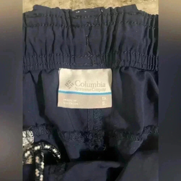 Columbia Women’s Plus PFG Backcast Navy Shorts - Size 1X - Picture 5 of 6